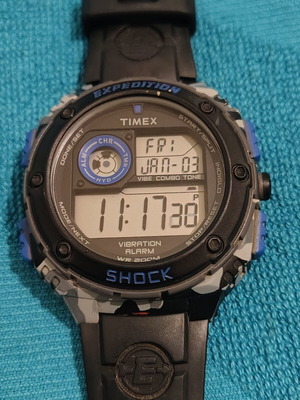 Timex Expedition ψηφιακό ρολόι καμουφλάζ, σαν καινούργιο