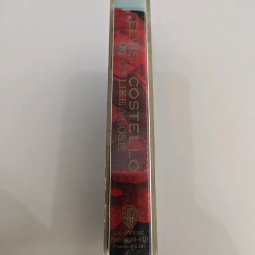 Elvis Costello Mighty Like A Rose cassette album used, rock