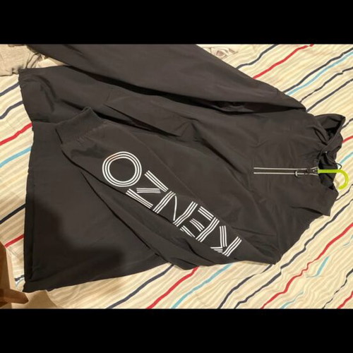 Kenzo jacket windbreaker new, black, size S