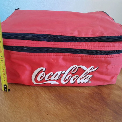 Coca Cola insulated bag used with 2 compartments