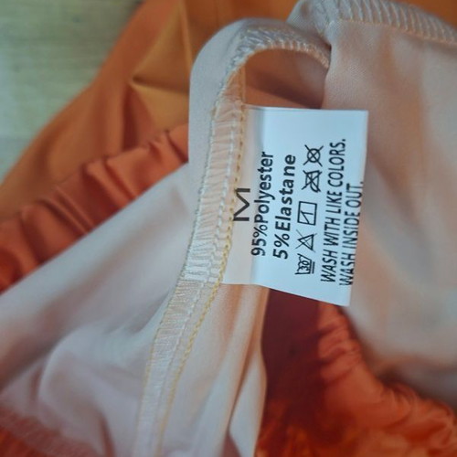 Playful women's wide pants size M new, multicolor