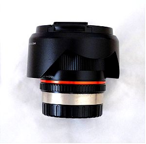 Camera wide-angle lens (12mm F2.0 NCS CS) Samyang