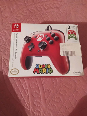 super Mario wired pro controller για switch