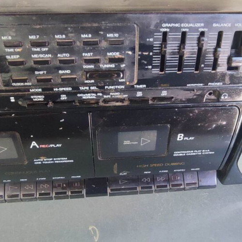 Samsung PD-780L stereo radio cassette boombox used