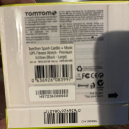 TomTom Spark Cardio+ Music sport GPS watch used