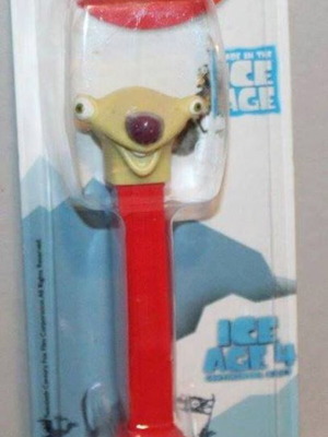 Pez Ice Age 4 Sid new (Candies not for consumption)