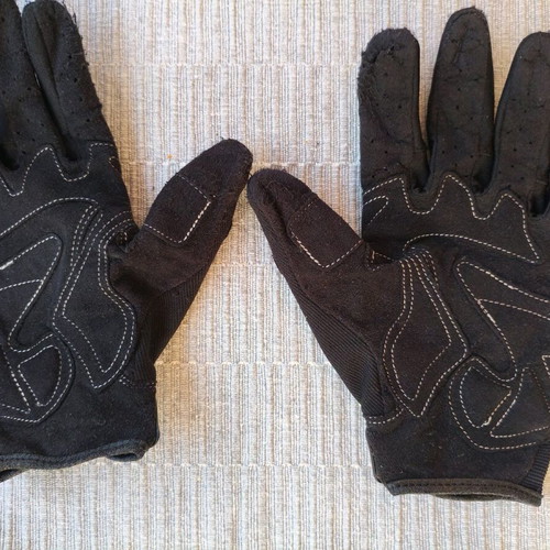 Alpinestars medium women's fabric motorcycle gloves used
