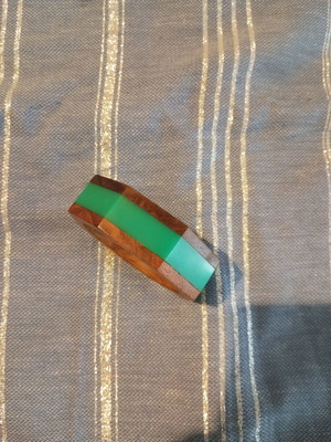 Polygonal wooden bracelet like new