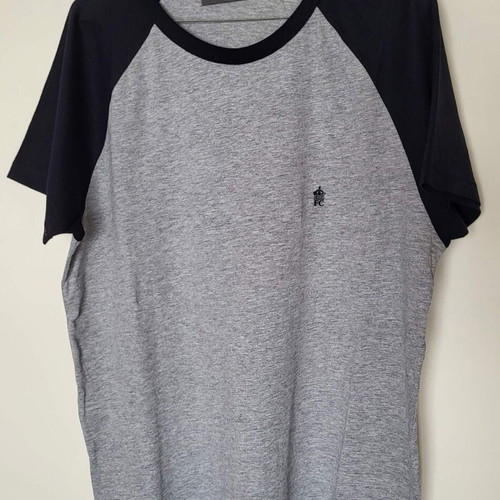 French Connection men's tshirt XL new, two-tone black and grey