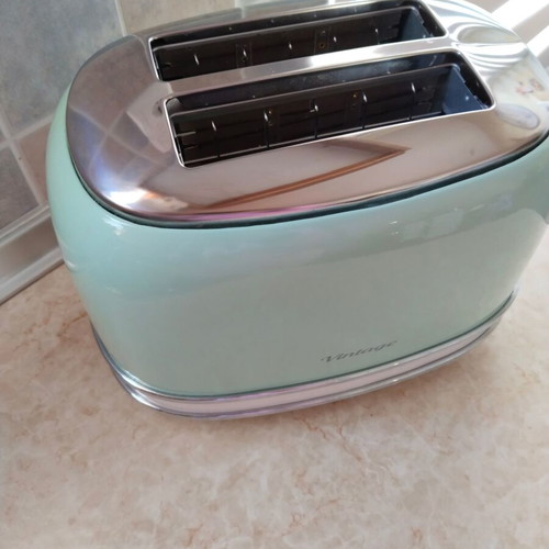 Ariete vintage toaster used with small dent