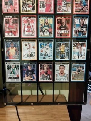 Panini NBA Hoops Slam Complete Set 2021-22 like new without frame