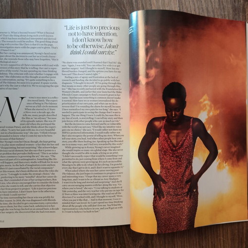 Elle USA Summer Issue collectible with Lupita Nyong'o cover