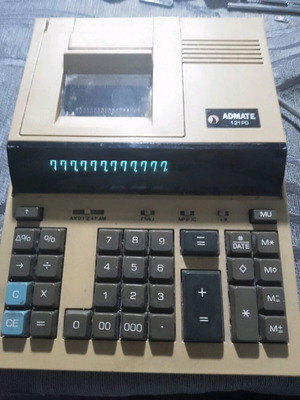 Admate 121PD vintage electronic calculator used