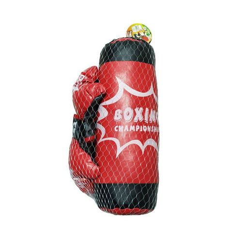 Children's boxing set new with bag and gloves