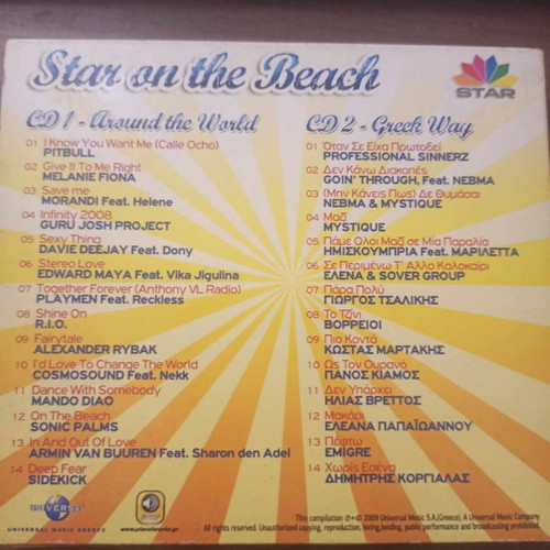 Star on the Beach CD new