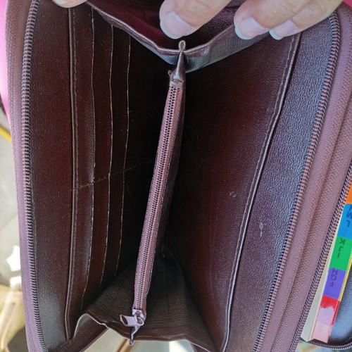 Vintage Business Organizer 2000s with calculator and pens, like new