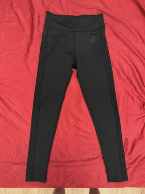 Adidas leggings, black, size S