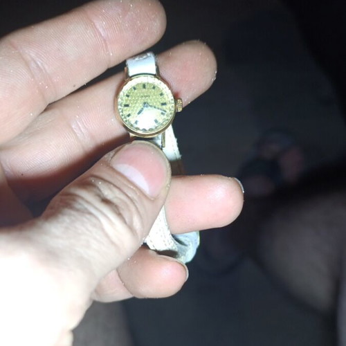 Chaika watch 17 jewels like new, gold