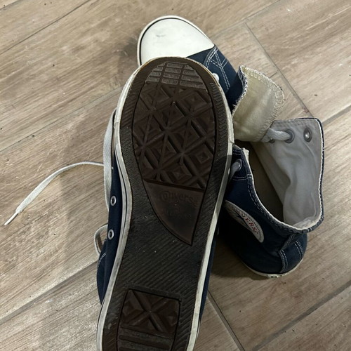 Converse All Star blue boots used with thin sole size 42.5