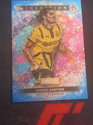 Marcel Sabitzer First XI Topps Inception card like new