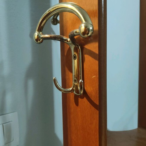 Coat rack used with 4 sides and metal drip tray