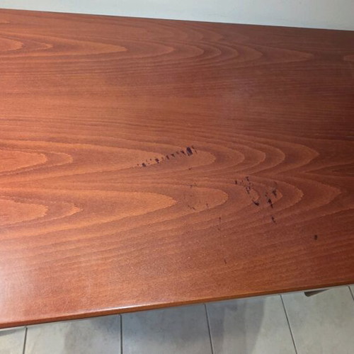 Wooden desk like new with drawer unit and keyboard mechanism