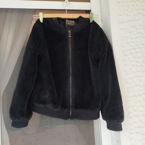 Guess jacket like new, black, size 140 cm for 10 years