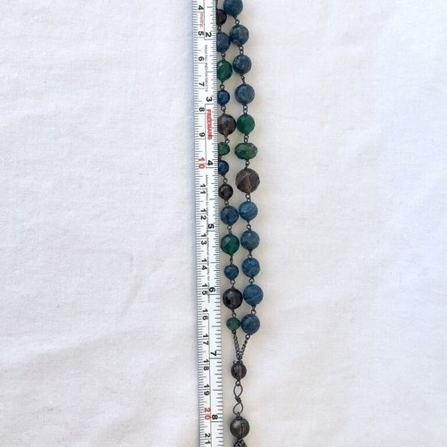 Donatella Pellini Milano Vintage Bracelet with Natural Semi-Precious Stones like new