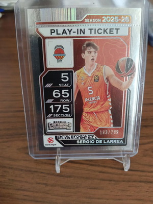 Sergio de Larrea Panini Contenders 2025-26 Basketball Card