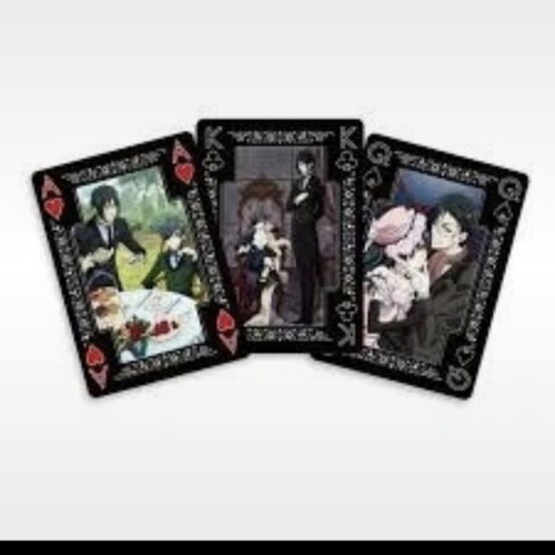 Black Butler Playing Cards new sealed