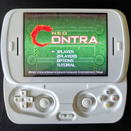 Anbernic RG Slide handheld console with 7K games, 256GB storage, 4.7 inch 120Hz touchscreen