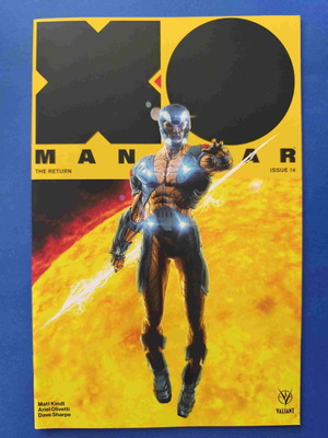 X-O Manowar Vol 4 Issue 14 comic used