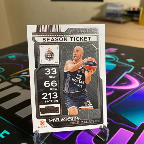 Nick Calathes Season Ticket like new