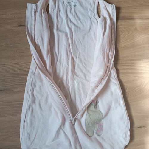 Lupilu baby sleeping bag 0-6 months like new, soft pink
