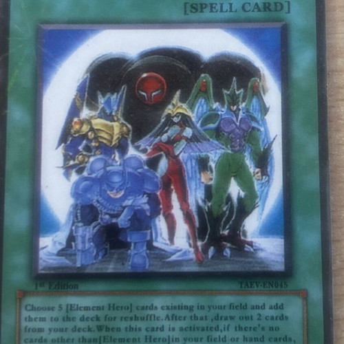 Act5 Hope Yu-Gi-Oh! card, NM English edition rare