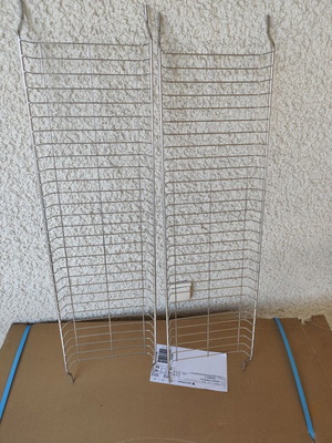 Stainless steel plate rack and glass racks for 90cm cabinets, Italy