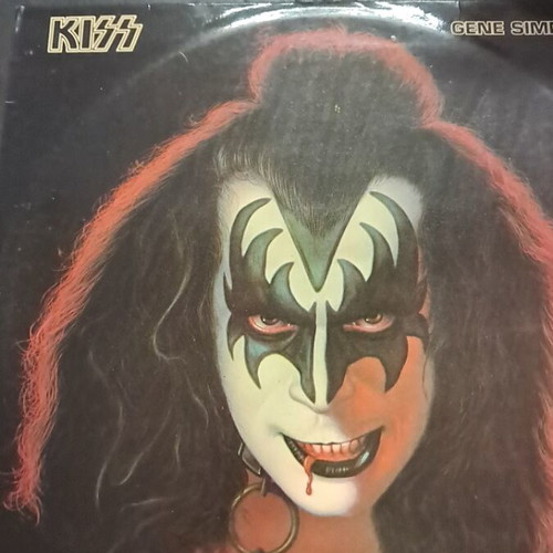 Gene Simmons Kiss vinyl record