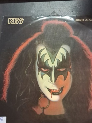 Gene Simmons Kiss vinyl record