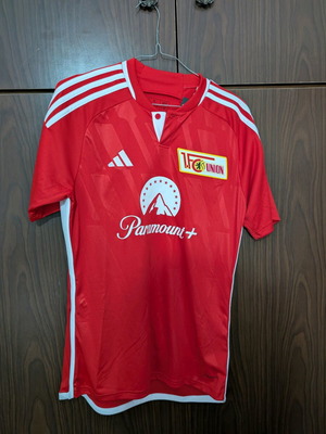 Union Berlin football jersey 2023-24 Adidas new, authentic, size small