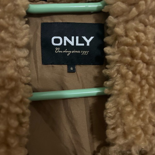 Only women's coat like new, size S, beige and brown