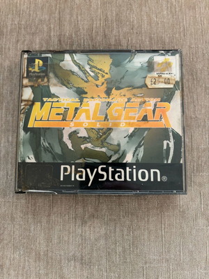 Metal Gear Solid PlayStation 1 μεταχειρισμένο, γερμανική έκδοση