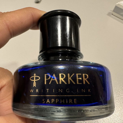 Parker Penman Writing Ink Sapphire Blue new, vintage fountain pen ink 50ml