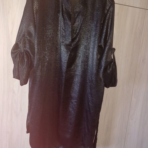 Satin long shirt new