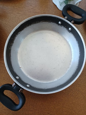 Frying pan saganaki used, diameter 20.5 cm