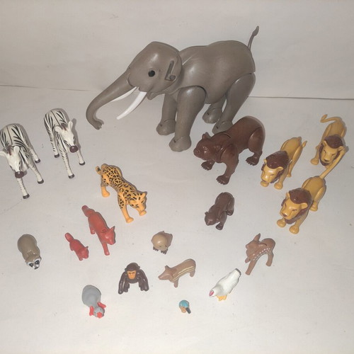 Playmobil animal figures used, pack