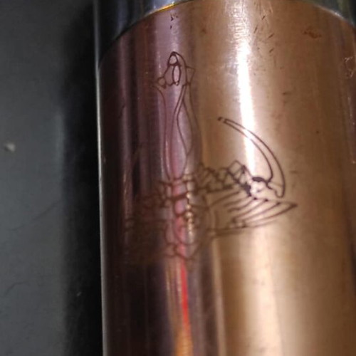 Nemesis 1878 copper/silver tube mech mod used