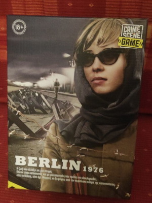 Crime Scene Game Berlin 1976 board game like new