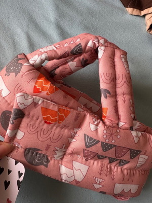 Προστατευτικό κράνος μωρού καινούργιο από ύφασμα με ρυθμιζόμενο λουράκι