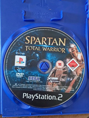 Spartan Total Warrior PS2 game used without manual and cover