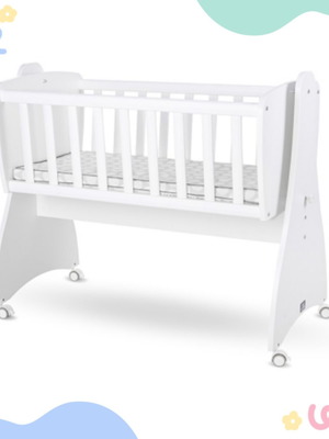 Lorelli First Dreams White baby cot cradle